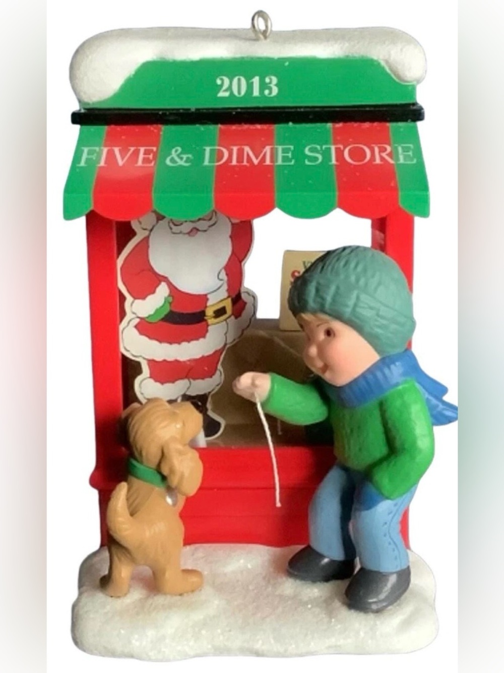 Five & Dime Store Christmas Window Hallmark Keepsake Ornament Christmas
